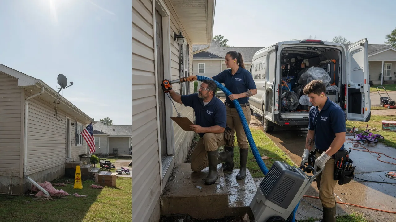 Ceiling Water Damage Restoration in Plantersville, TX near me